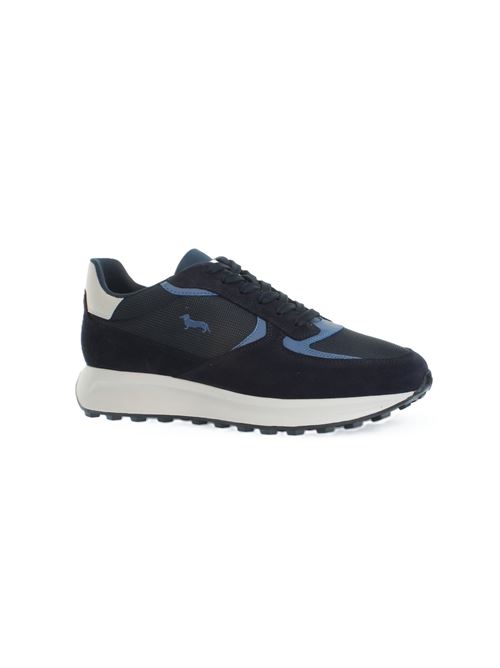 SCARPA UOMO CAMOSCIO - TEX FABRIC HARMONT & BLAINE | EFM252.060.A60/BLU-BLU